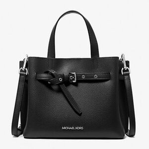 Michael Kors Black Leather Small Shoulder Bag